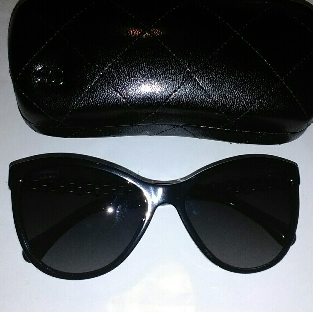 SALE-Authentic Chanel Chain sunglasses